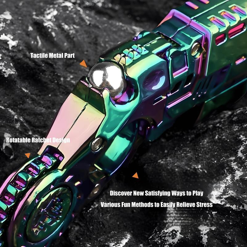 Mini Metal Fidget Clicker Toy - Premium Heavyweight Stress Relief Solution