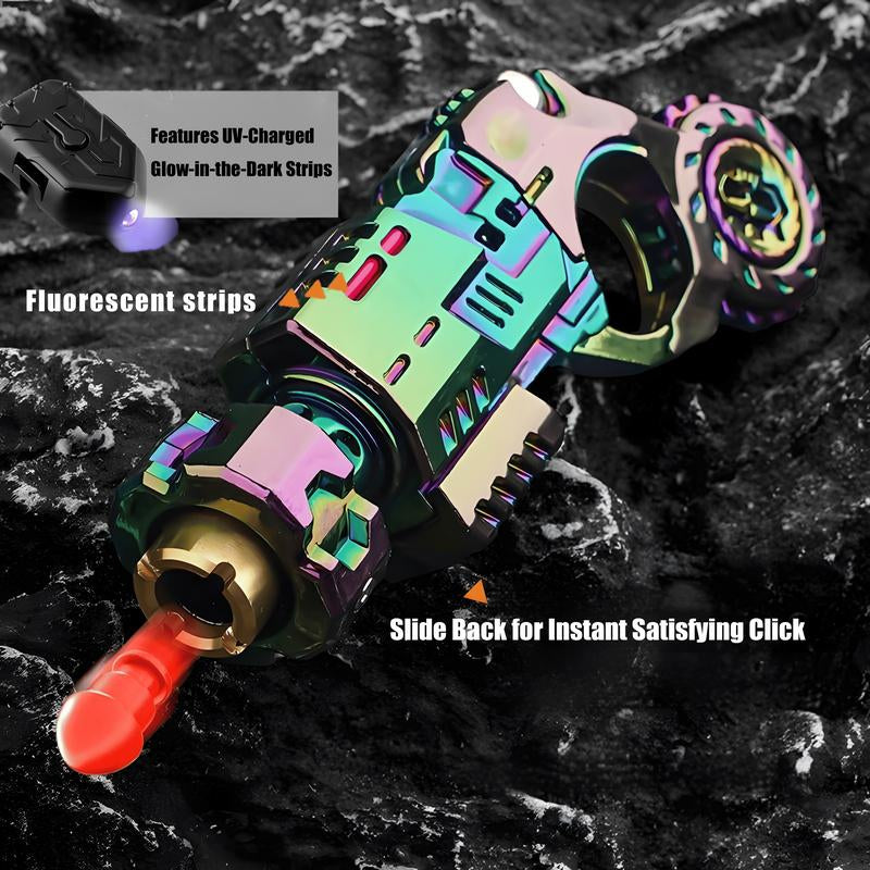 Mini Metal Fidget Clicker Toy - Premium Heavyweight Stress Relief Solution